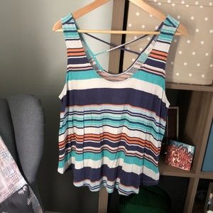 Cute striped tank top